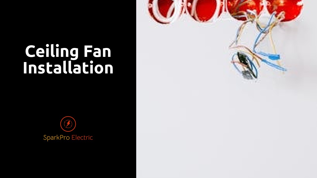 Ceiling Fan Installation