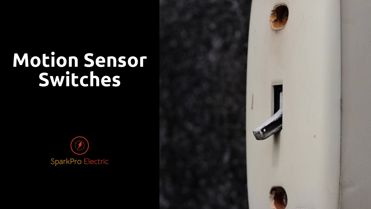 Motion Sensor Switches